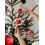 Christmas sublimation ornament blank round double-sided red 5