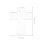 Acrylic Cross-Shaped Cup Nameplate Tags 10 pcs 3