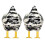 Chicken Butt Magnet Set Refrigerator Decor 2 Pieces 6