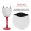 Sublimation Blank Goblet Sleeves Anti-Fall Protective 10 Pcs 5