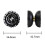 2X Unresponsive LIGHT CHASER X3 Competitive Yo-Yo,Alloy Yoyo for Beginners,and Practise Tricks with Glove and Strings 7