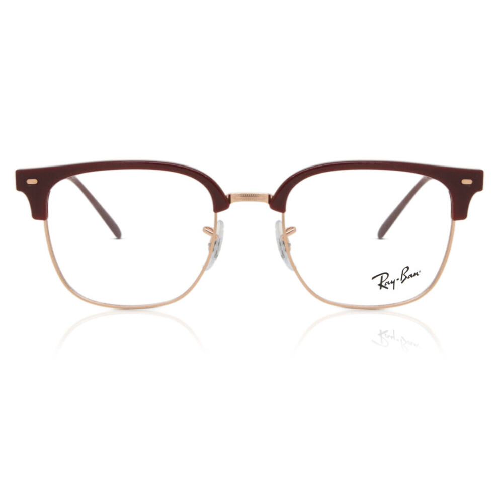 Ray - Ban Unisex Red Rx7216 New Clubmaster 8209 Optical Frames Acetate Transparent Squa Normal - Image 3