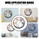 WeiWei palm tree metal wall art 1 piece 5