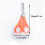 Karymi student scissors ruler and PVC bag set 3