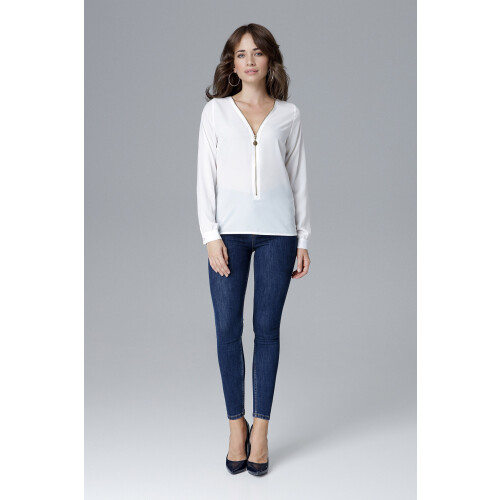 Bluse L023 Ecru XL