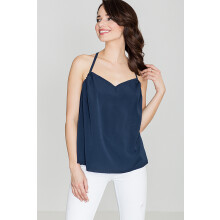 Bluse K392 Marineblå L/XL