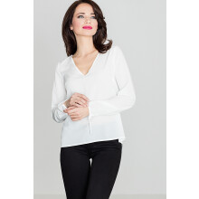 Bluse K385 Ecru L