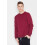 Sweatshirt V005 Bordeauxrød S 1