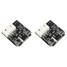 2X USB-C to Serial Port UART Board Module Isolated USB to TTL Module 3.3V TYPE-C Download Cable Upgrade Brush Industrial