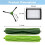 2 Set for   I and E Series I7 I7+  I8 I3 I6+ E5 E6 E7 Main Brush Filter Side Brush 3