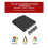 2X USB RFID Reader 125khz EM4100 ID Contactless Sensitivity  Card Reader TK4100 Support Window System Linux 4