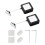 Retractable Remote Control Tethers, Remote Cable Lock , 6.6Ft /2M Remote Control Security Lock for TV and DVD 8 Pcs 3