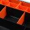 F-290 Portable Plastic Tool Parts Box Screw Storage Box Electronic Component Box Compartment Box Material Box 6