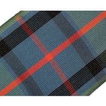 (2 Meter) Flower of Scotland Polyester Tartan Ribbon - 70mm - Multiple Lengths