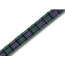 (2 Meter) Flower of Scotland Polyester Tartan Ribbon - 10mm - Multiple Lengths