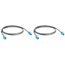 2X Cable Ethernet para Automóvil H-MTD A MATEnet 2302510-9 TE MATEnet A Arnés Ethernet para Vehículo Rosenberger H-MTD E6K10A-1BZZ5-Z