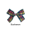 (Buchanan, 20) Polyester Tartan Ribbon Bows - 25mm 1