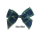 (Gordon, 20) Polyester Tartan Ribbon Bows - 25mm 1
