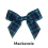 (Mackenzie, 5) Polyester Tartan Ribbon Bows - 16mm 1