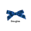 (Douglas, 20) Polyester Tartan Ribbon Bows - 10mm 1