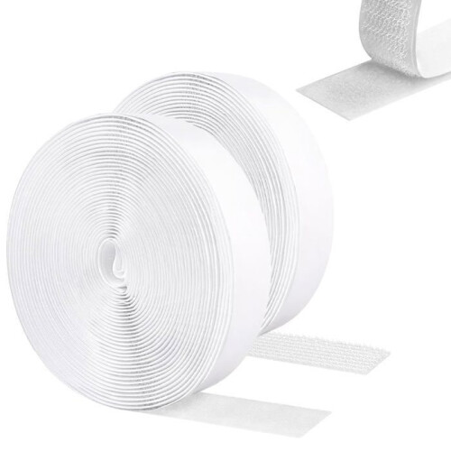 Self Adhesive Hook and Loop Tape Double Sided Hook and Loop Strip for Mosquito Net Fastening Tape