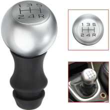 5 Speed Manual Gear Shift Knob for Peugeot 106 206 207 306 307 407 408 508 Matte Black