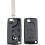 Black 2 Button Remote Key Shell Replacement for Citroen C3 CE0536 VA2, Durable ABS Case 1