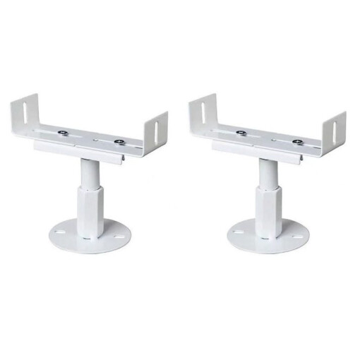 Floor Mounting Feet Kit for Radiators, 2 Adjustable Aluminium Support Brackets for Stable Installation