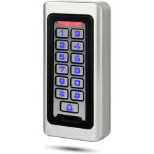 IP68 Waterproof Metal Access Control Keypad with PIN and RFID 125KHz, DC 12V Door Entry System for Apartment