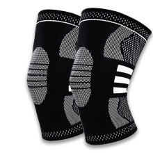 Sports Knee Brace, Breathable Elastic Compression Knee Support, Anti-Slip Medical Knee Sleeve for Men and Women