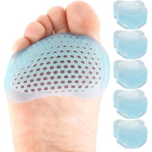 5 Pairs Metatarsal Pads for Pain Relief from Metatarsalgia, Neuroma and Foot Fat Pad Atrophy