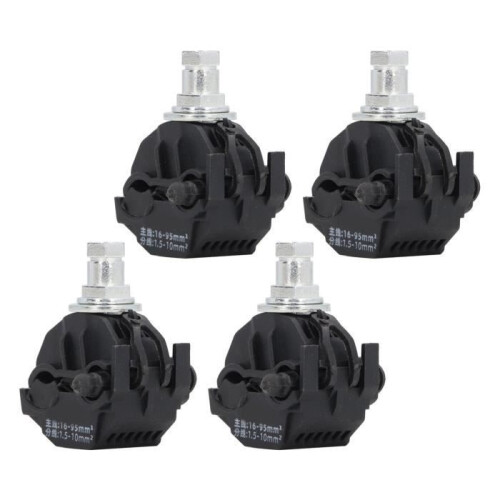 Insulated Piercing Connector, 1 kV Electrical Connector, 5-Pack for Various Wire Applications