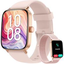Smartwatch da donna con risposta e composizione delle chiamate, touchscreen da 1,83 pollici, funzionalità AI, compatibile con iPhone e Samsu