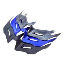 Motorcycle Front Aerodynamic Winglets Windshield Fairing Wing for YZF R3 R25 2014 - 2021 Black
