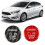 for  Focus  Carbon Fiber Sticker Car Engine Start Button Ignition Device  Cover Interior Trim Black 4