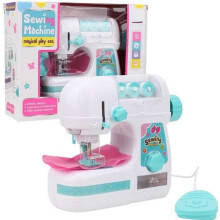 Máquina de Costura Elétrica de Brinquedo Educativo para Crianças, Rosa, 30W, Compacta e Segura para Brincadeiras Criativas