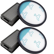Lote de 4 filtros HEPA para aspirador de pó Compact Power XXL RO4825EA RO4871EA RO4855EA RO4881EA ZR780000