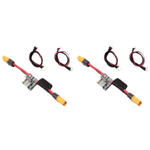 2X PM02 V3 Power Module Supply XT60 Plug From APM PIX32 Pixhawk 4  Flight Controller for RC FPV Racing Drone
