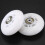 8 Pack Inline Skate Wheels Beginner's Roller Blades Replacement Wheel with Bearings 70mm White 4