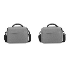2X for HY300 HY320 Projector Bag Shockproof Camera Case Travel Carrying-Bag Storage for Projectors Gray