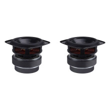 2X Haut-Parleur Portable à Gamme Complète de 2,75 Pouces 4 Ohm 20 W Haut-Parleur HiFi Son Musical Haut-Parleur pour Xtreme 2