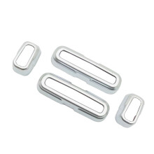 Car Matte Silver Interior Front Power Seats Adjustment Cover Trims for HRV HR-V Vezel 2021 2022