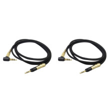 2X Headphones Replacement Audio Cable for HD518 HD558 HD598 HD595 HD559 HD569 HD579 HD599(Without Microphone)