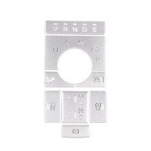 Car Interior Center Console Mode Adjustment Button Sequins for - 2013-2017(B)