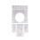 Car Interior Center Console Mode Adjustment Button Sequins for  - 2013-2017(B) 1