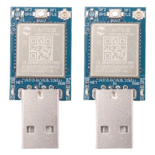 2X Full Netcom Module Luat Air780E 4G Module USB Internet Access Multi-Functional Convenient Portable Module