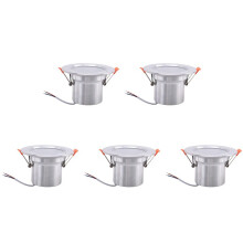 5X 8Ohm 10W Badkamer Plafondluidspreker Achtergrondmuzieksysteem Vochtbestendig Aluminium Kan Modieuze Plafondluidspreker