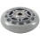 2X Scarpe da Skating 608ZZ Cuscinetto Inline Skate Wheel Grigio Chiaro 2