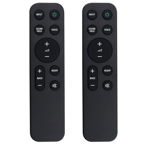 2X Replace RMT-AH513U Remote Control for  HT-SC40 HT-SD40 HT-S400 SA-S400 SOUNDBAR AV System Remote