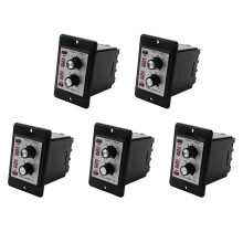 5X aan Uit Twin Timer Relaisknop Controle Tijdschakelaar ATDV-YC 6S-60M Relaiskaart AC 110/220V Elektrische Toegang (AC110/220V)